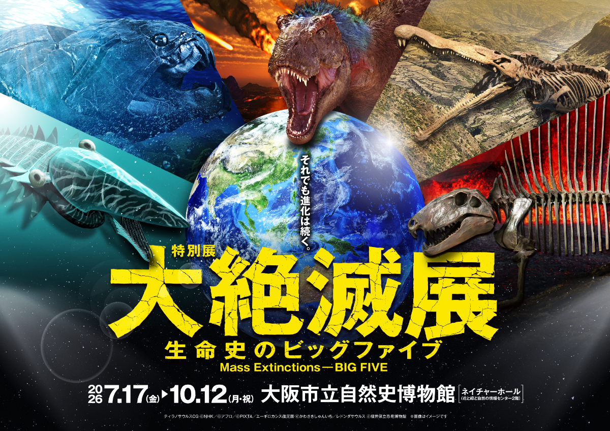 特別展「大絶滅展－生命史のビッグファイブ」